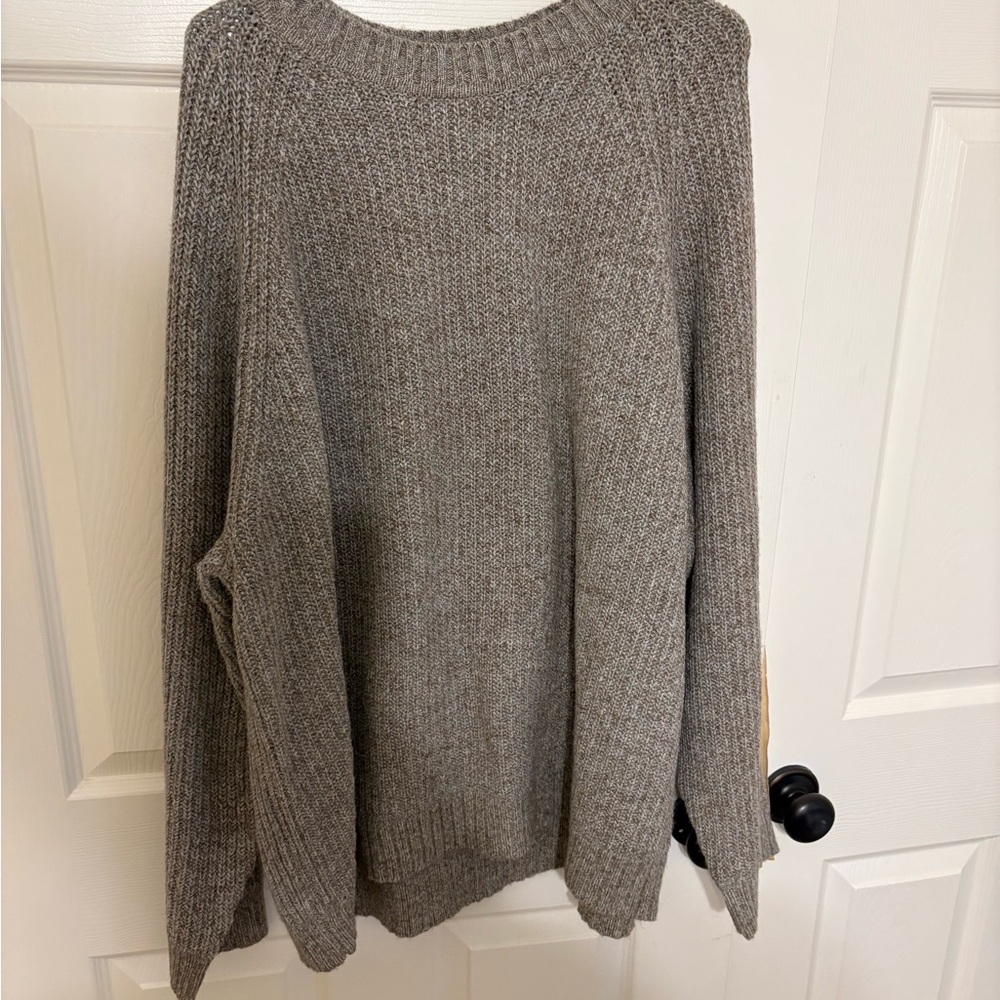 Cozy Gray Knit Sweater